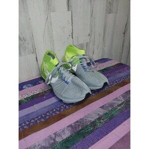 Size 8 - Nike Zoom All Out Flyknit Wolf Grey Volt Women's